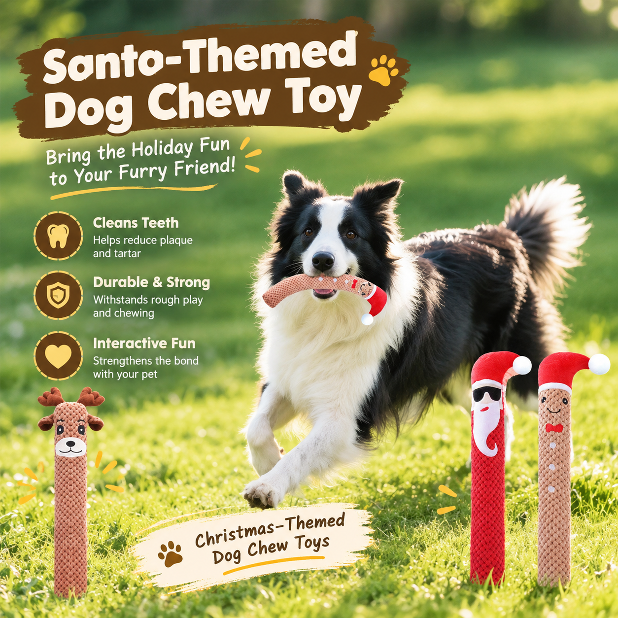 Christmas Dog Chew Toy