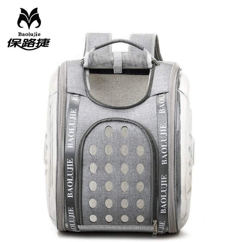 Transparent Capsule Pet Backpack