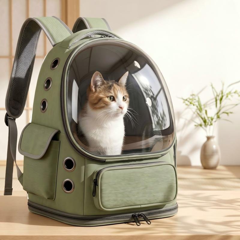 Transparent Capsule Pet Backpack