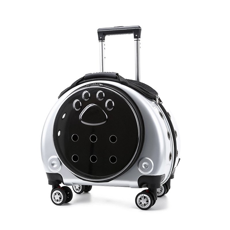 Transparent Capsule Rolling Pet Carrier - Image 6