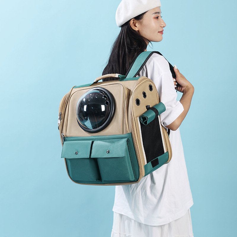 Multi-Functional Large-Capacity Pet Capsule Backpack