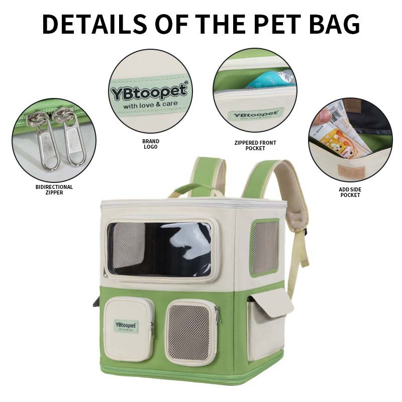 Multifunctional Pet Trolley Backpack - Image 3
