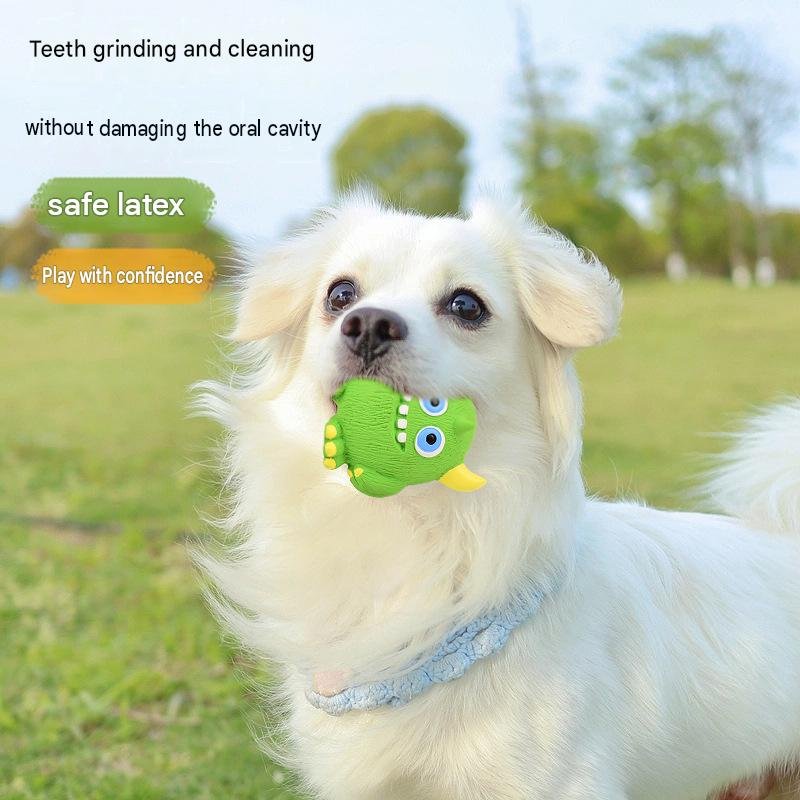 Squeaky Latex Monster Dog Toys – Soft Teething Chew Toys for Puppies & Small Dog - Image 3