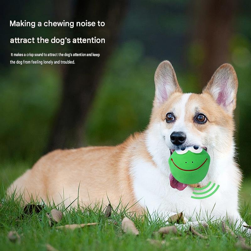 Squeaky Latex Animal Head Dog Toys - Image 3