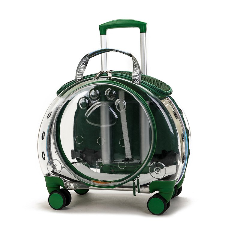 Transparent Capsule Rolling Pet Carrier - Image 9