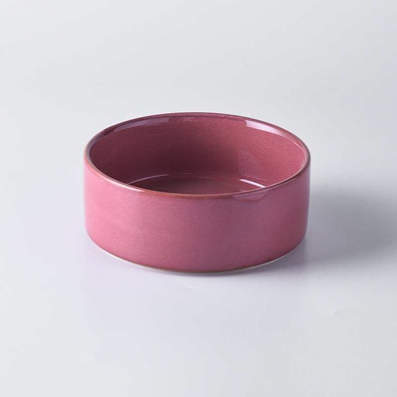 Artisan Wabi-Sabi Stoneware Pet Bowl Set - Image 6