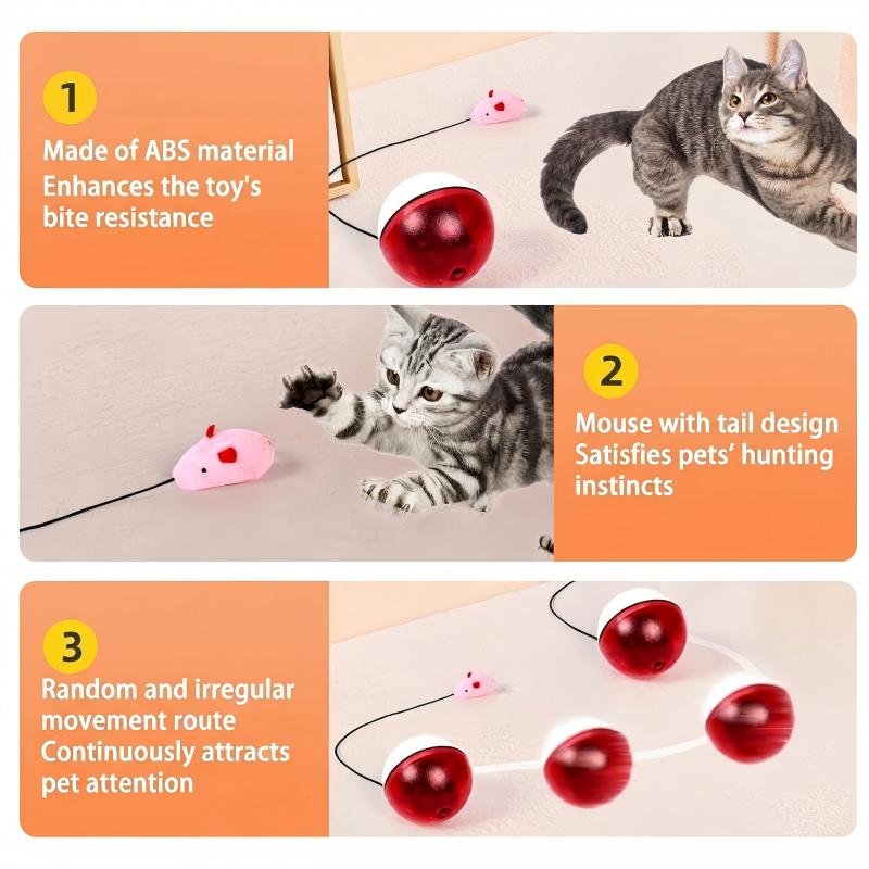 Interactive Electric Cat Toy Ball - Image 2