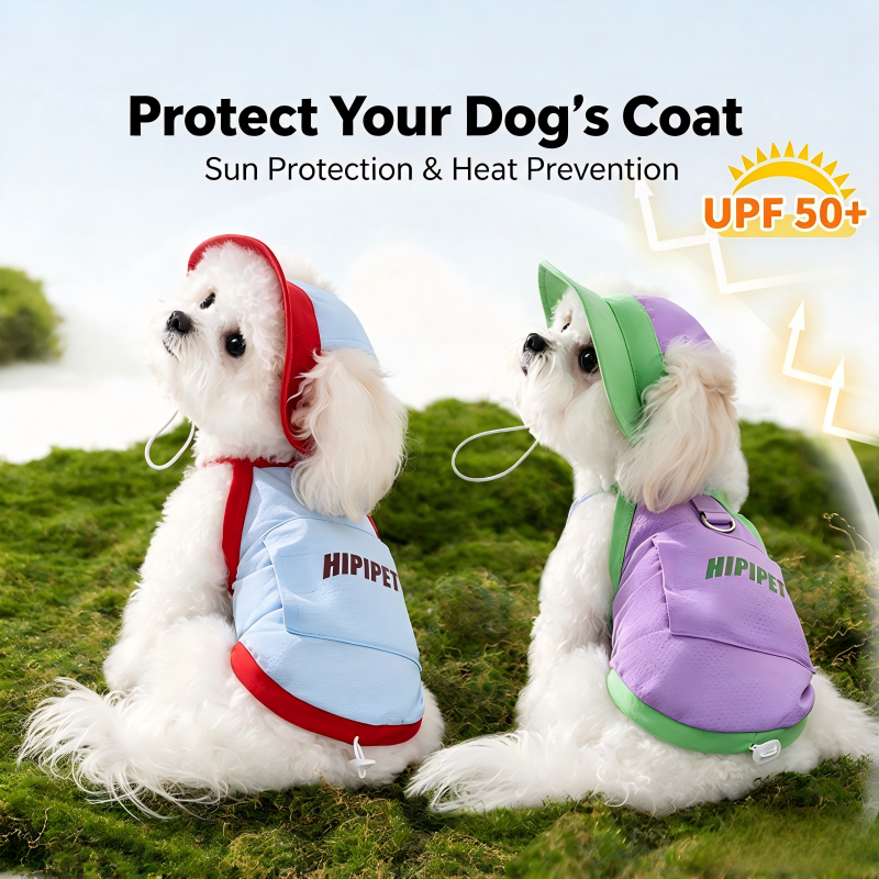 HIPPET Dog Cooling Vest with Sun Hat - Image 2