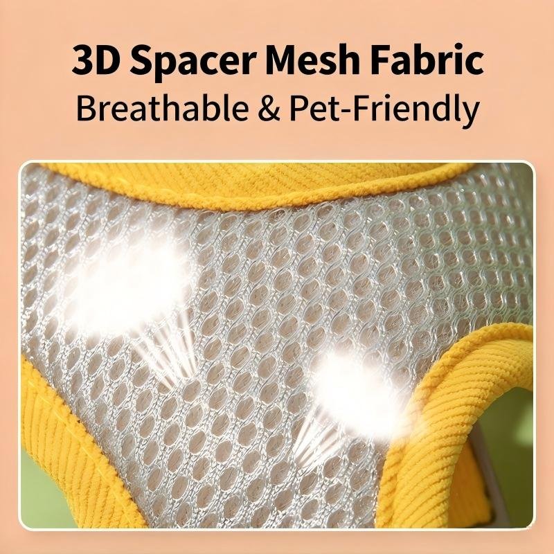 Cute Floral Dog Harness - Image 5