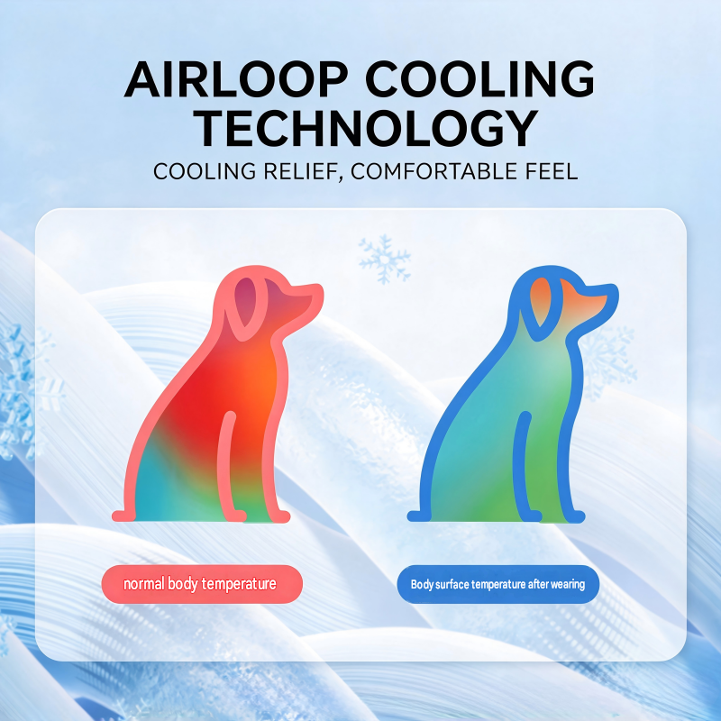 HIPPET Dog Cooling Vest with Sun Hat - Image 4