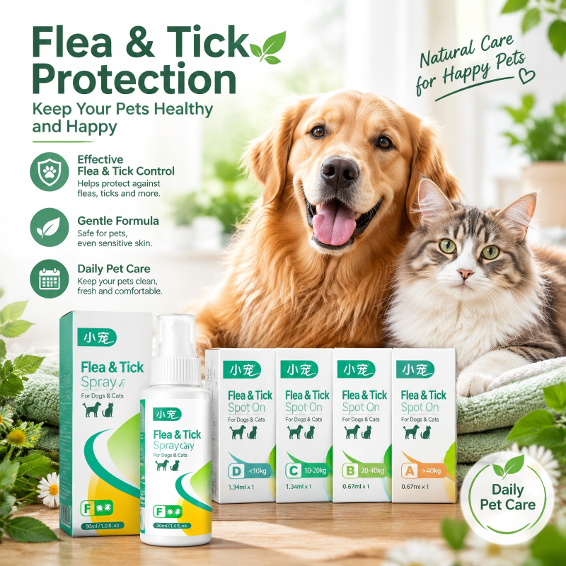 Veterinary Fipronil Flea & Tick Treatment for Dogs & Cats
