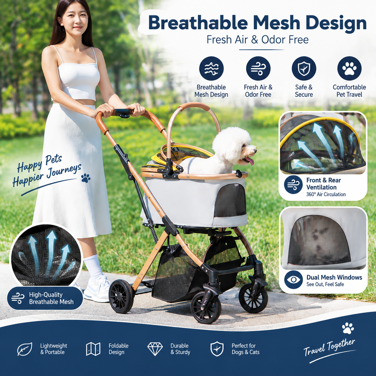 Premium Pet Stroller - Image 2