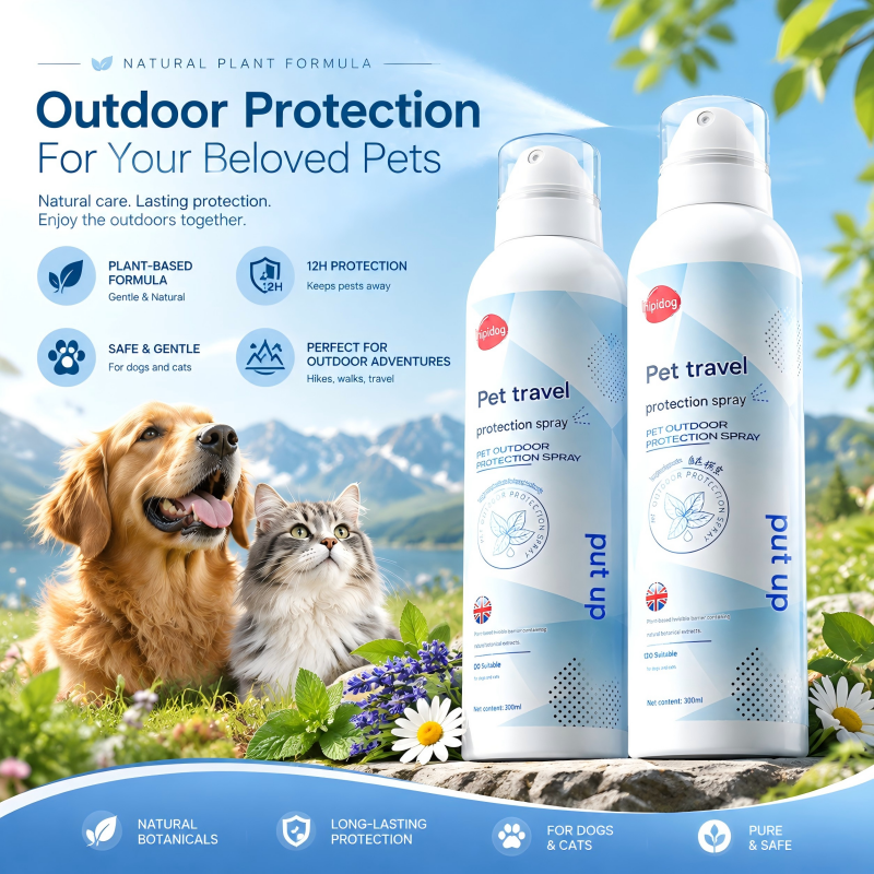 12H Organic Pet Travel Protection Spray