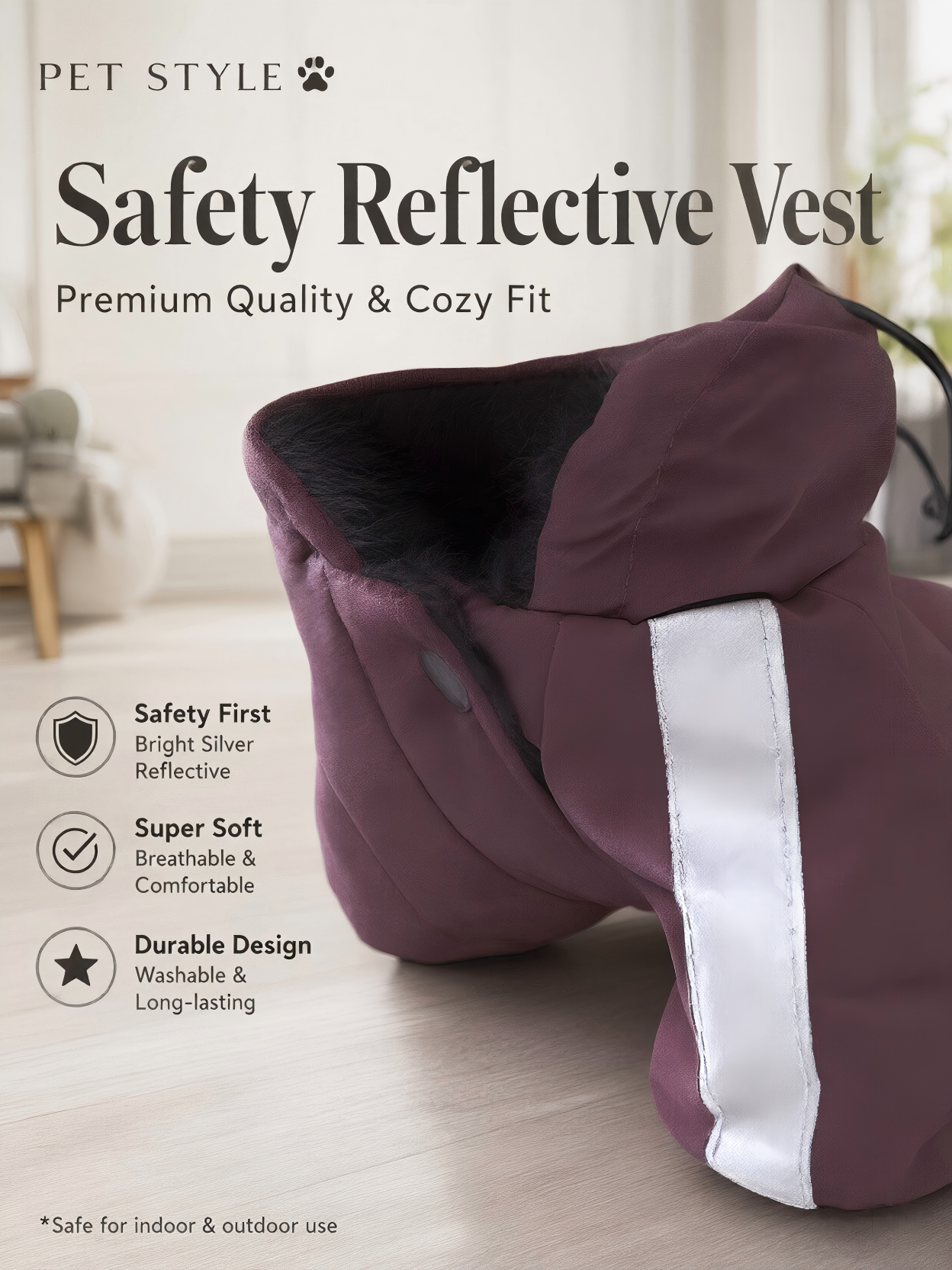 Winter Padded Coat for Small Dogs – Warm, Thickened, Four-Legged Winter Apparel for Breeds Like Bichon Frises (Leash-Compatible) - Image 4