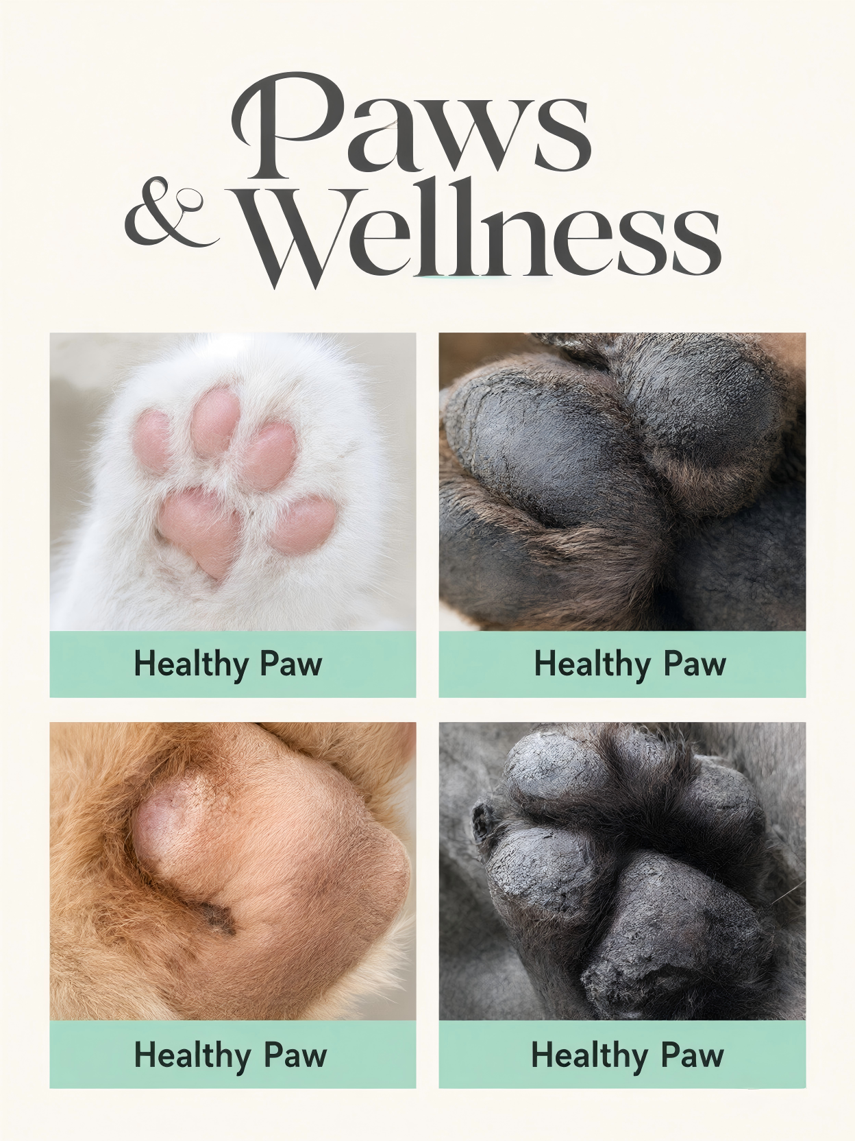 Moisturizing Paw Balm for Cats and Dogs – Repairs and Soothes Cracked, Dry Paw Pads - Image 3