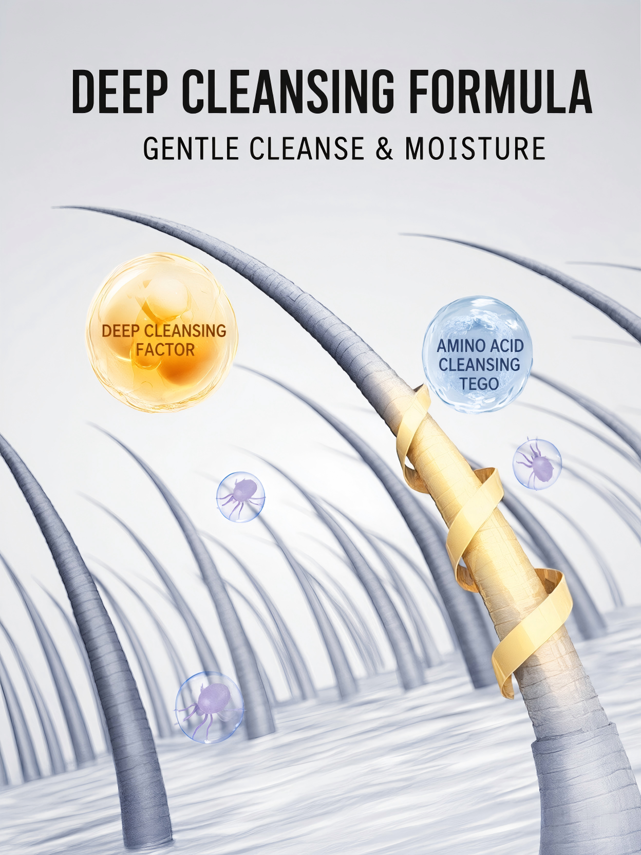 Rinse-Free Foaming Degreasing Paste for Cats – Pet Cat Bathing & Grooming Shampoo - Image 5