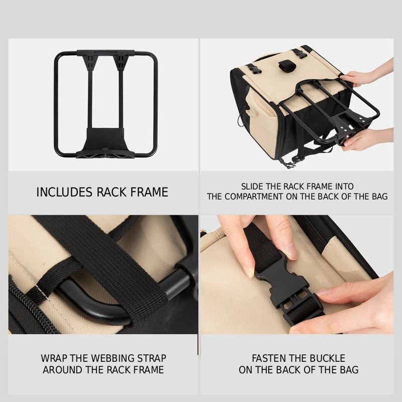 Safe Cycling Pet Handlebar Bag - Image 5