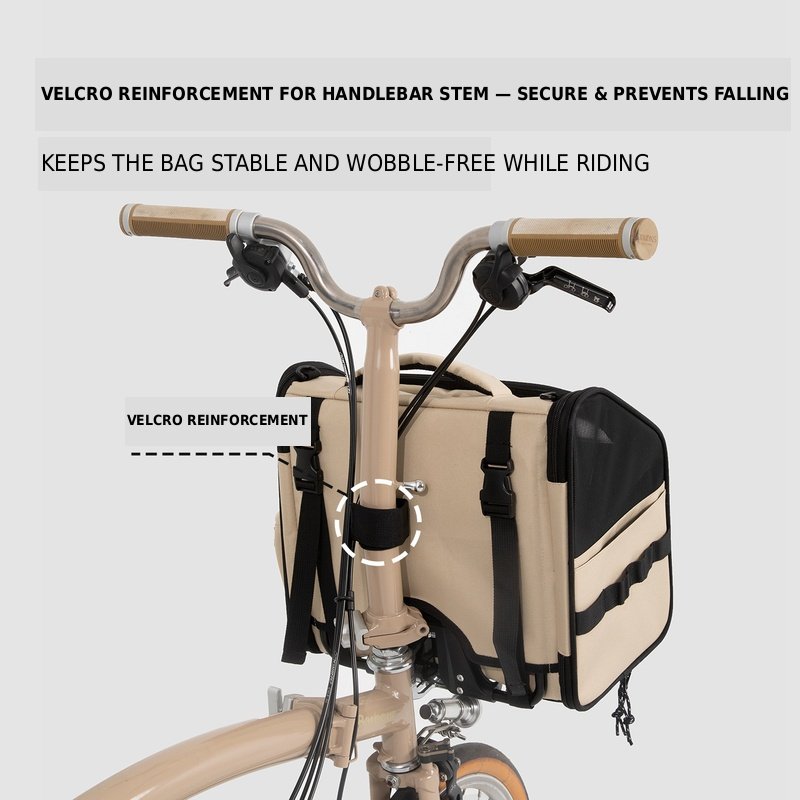 Safe Cycling Pet Handlebar Bag - Image 4