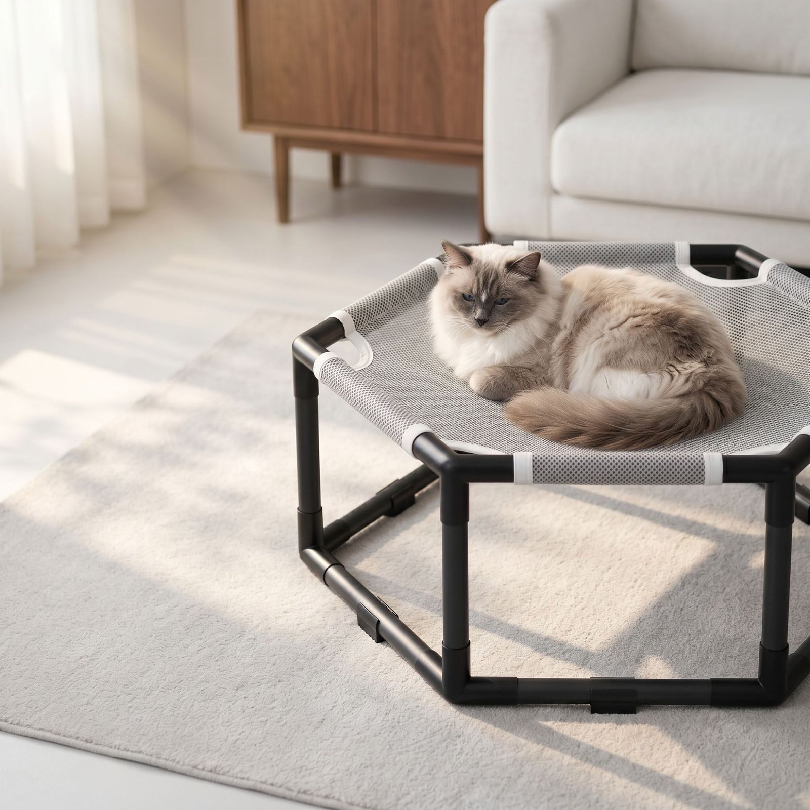 Elevated Cat Bed & Small Dog Cot - Image 4