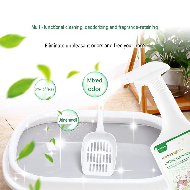Lime & Tea Polyphenol Cat Litter Box Cleaner - Image 3