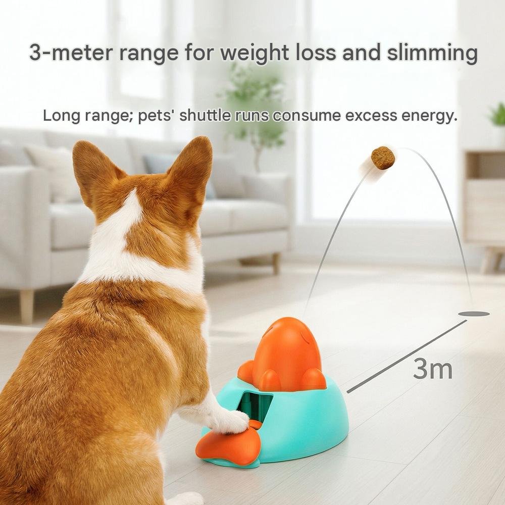 Automatic Treat-Dispensing Toy for Dogs and Cats – Interactive Training Launcher, Puzzle Feeder, and Self-Play Toy - Image 3