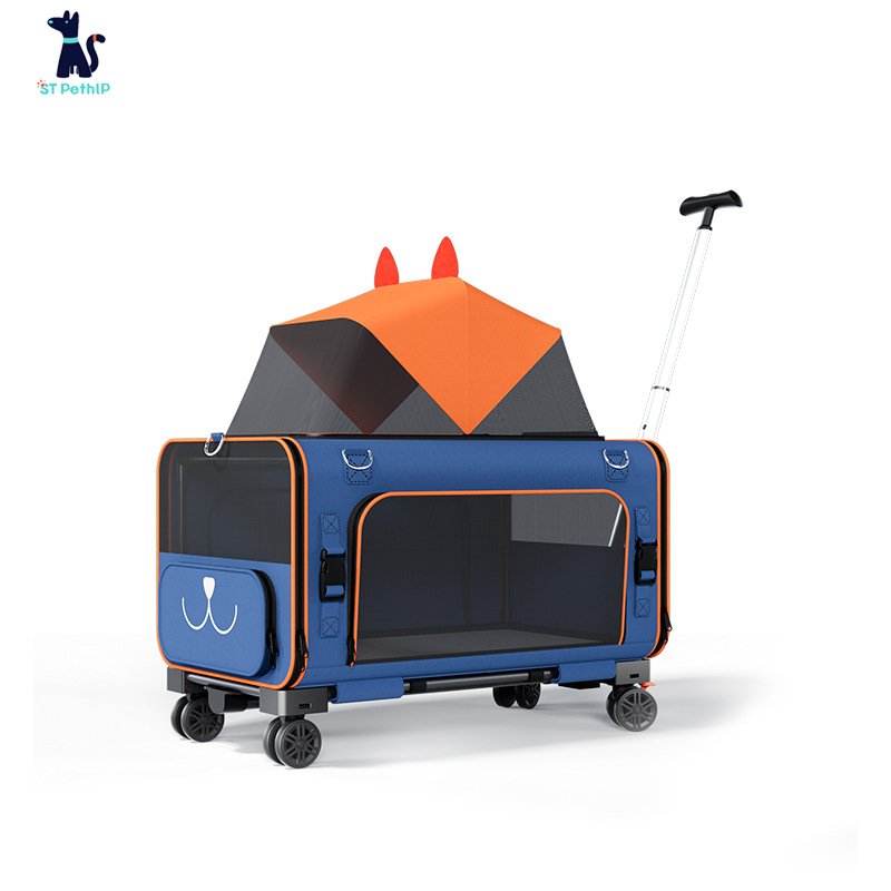 Multi-Functional Pet Stroller & Expandable Trolley Bag - Image 4