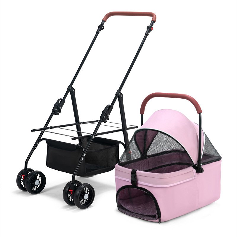 Detachable Pet Stroller & 2-in-1 Travel Dog Carrier - Image 4