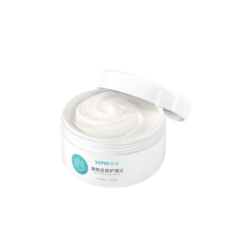 Pet paw care cream, moisturizing repair balm for dog and cat paw pads, soothe cracked paw skin