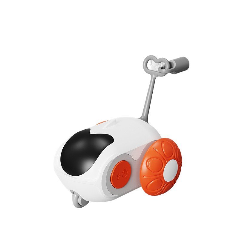 Smart cat chasing car toy, automatic moving cat self-entertainment toy, electric pet interactive toy