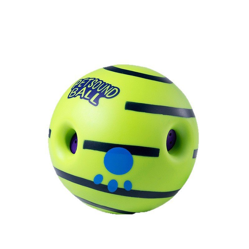 Interactive Squeaky Toy for Dogs and Cats – Self-Play Teething Ball – Rolling Sound-Making Pet Toy