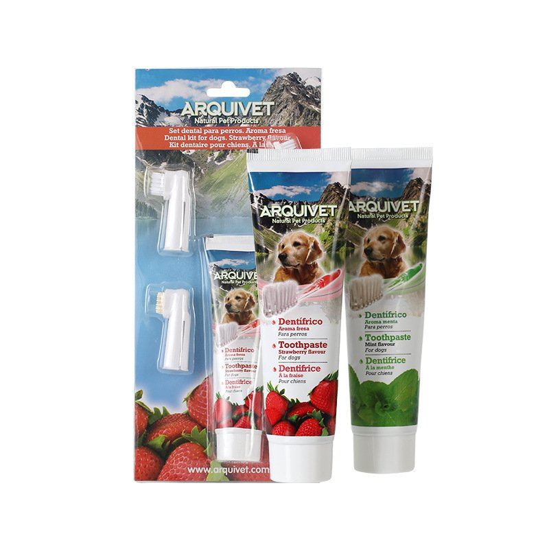 Edible Pet Toothpaste Dental Kit – Strawberry - Image 5