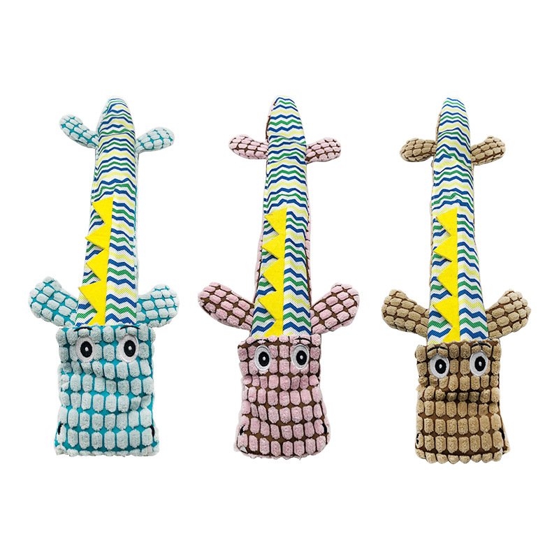 Squeaky Crocodile Dog Toy - Image 5