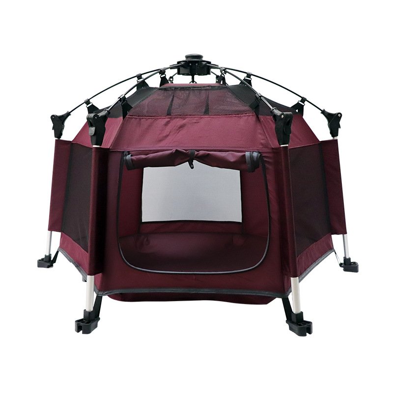 Pop-Up Portable Pet Tent & Outdoor Dog Playpen - Image 3