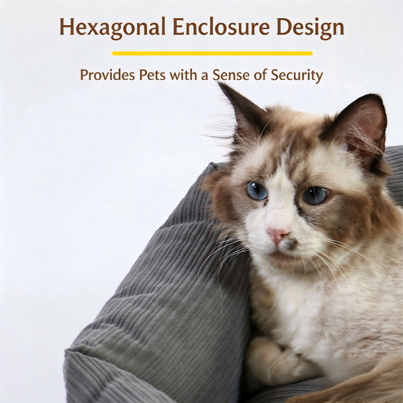 Hexagonal Cat Bed & Small Dog Bed - Image 2