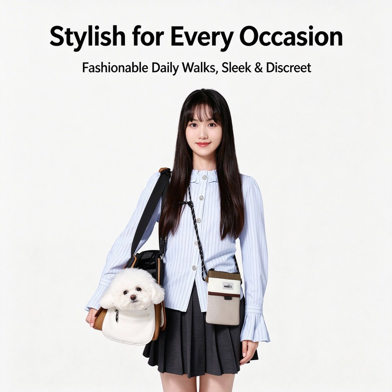 Pet Crossbody Walking Bag - Image 2