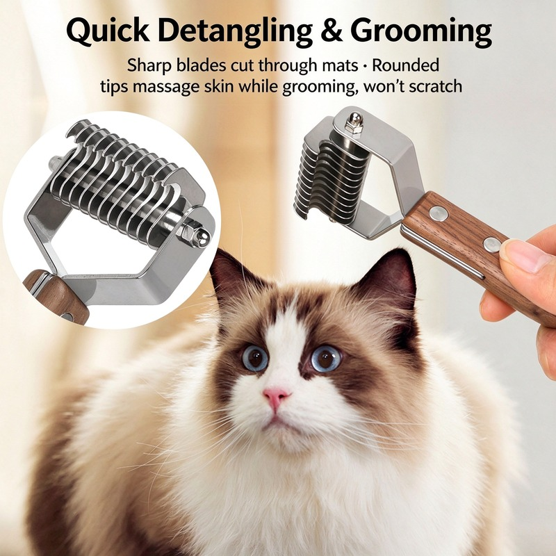 HistoTree Solid Wood Pet Grooming Kit - Image 2