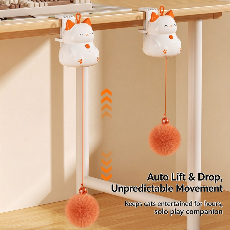 Automatic Lift & Drop Electric Cat Toy - Image 2