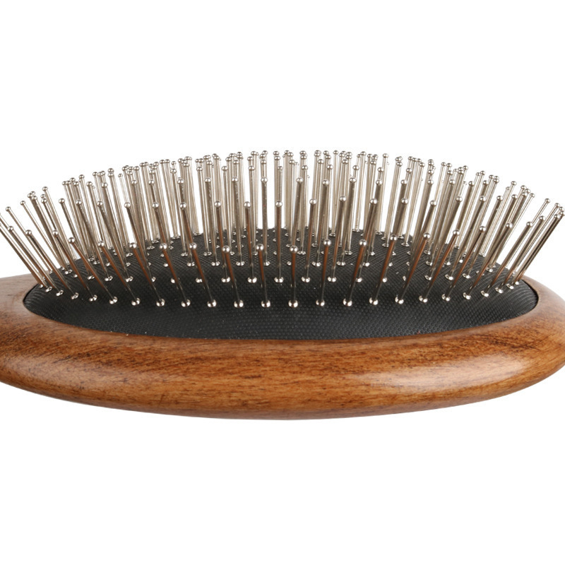 GREEN MEADOW Professional Wooden Pet Pin Brush - Image 2