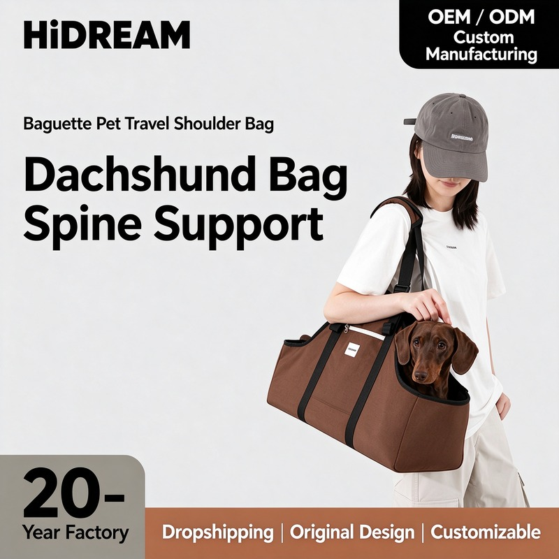 Baguette Pet Travel Shoulder Bag