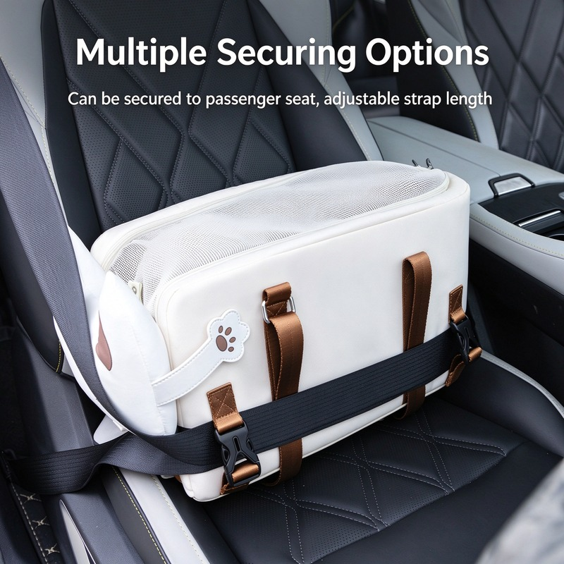Pet Car Seat & Center Console Carrier - Image 7