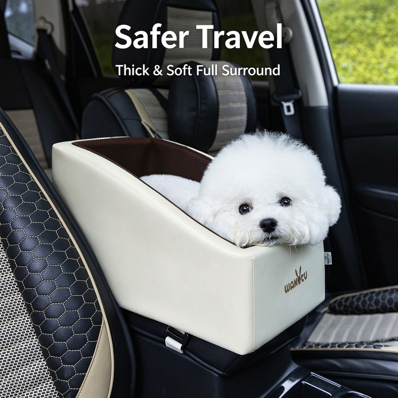 Safe & Cozy Pet Car Seat - Image 6