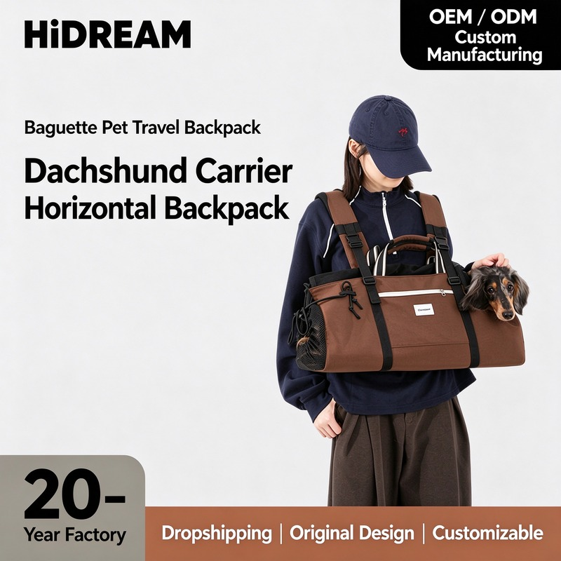 Baguette Pet Travel Backpack