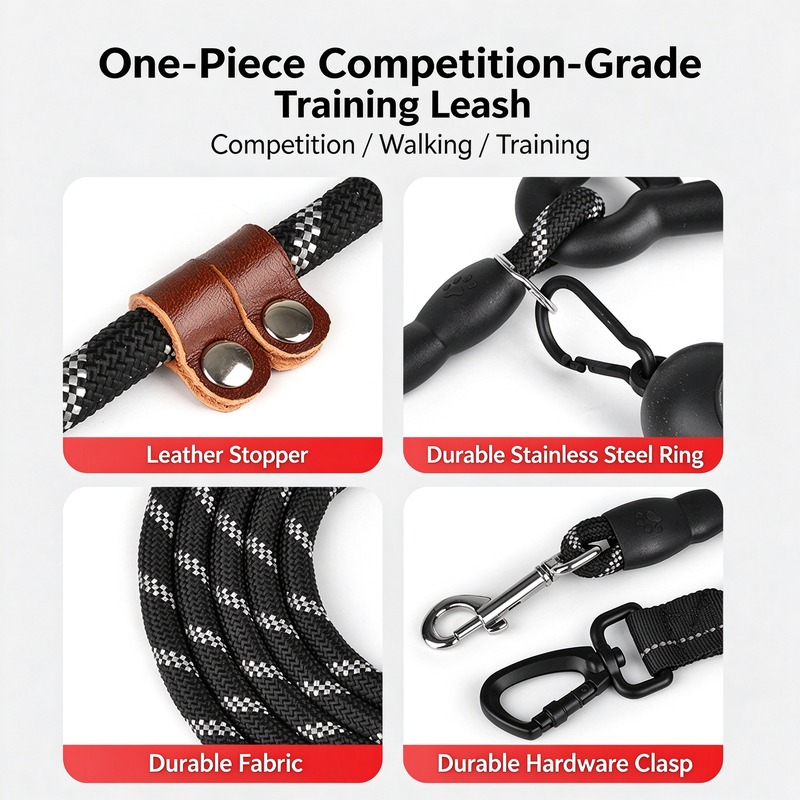 One-Piece Competition-Grade Training Leash - Image 3
