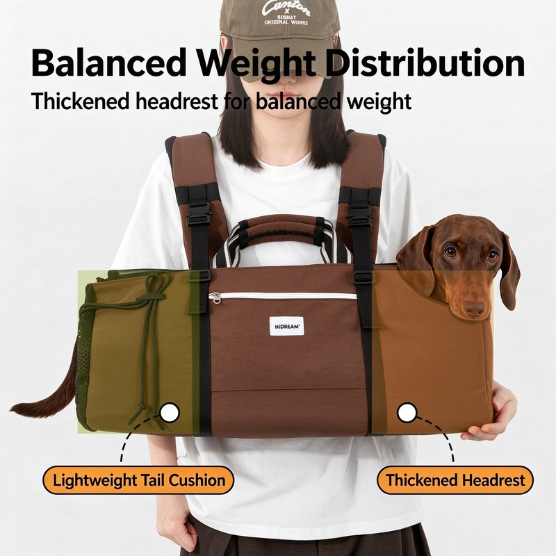 Baguette Pet Travel Backpack - Image 5