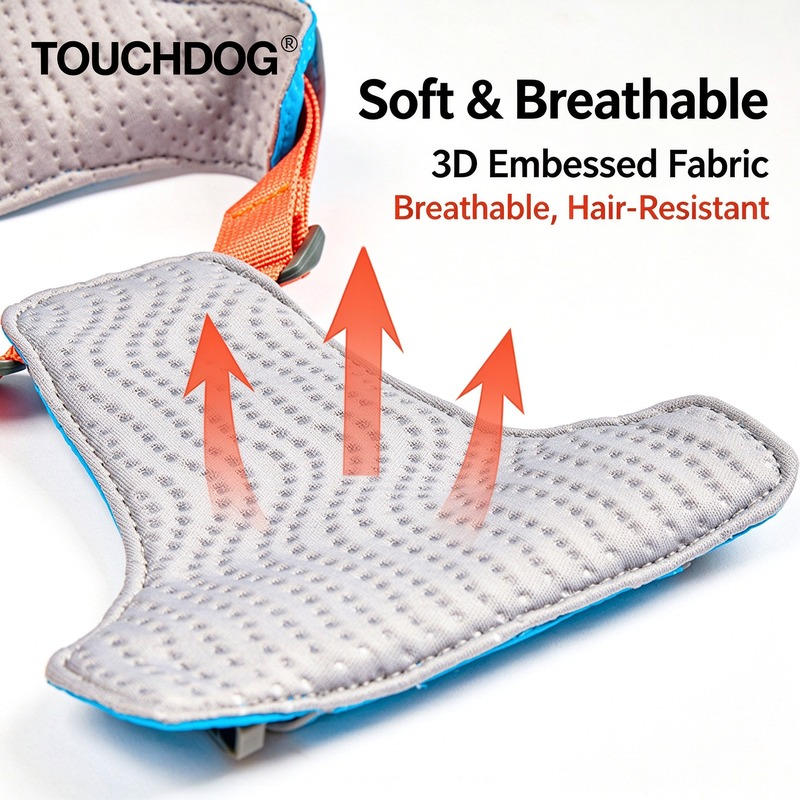 Air-Soft Series Outdoor Adventure Featherlight Harness & Leash Set - Image 8