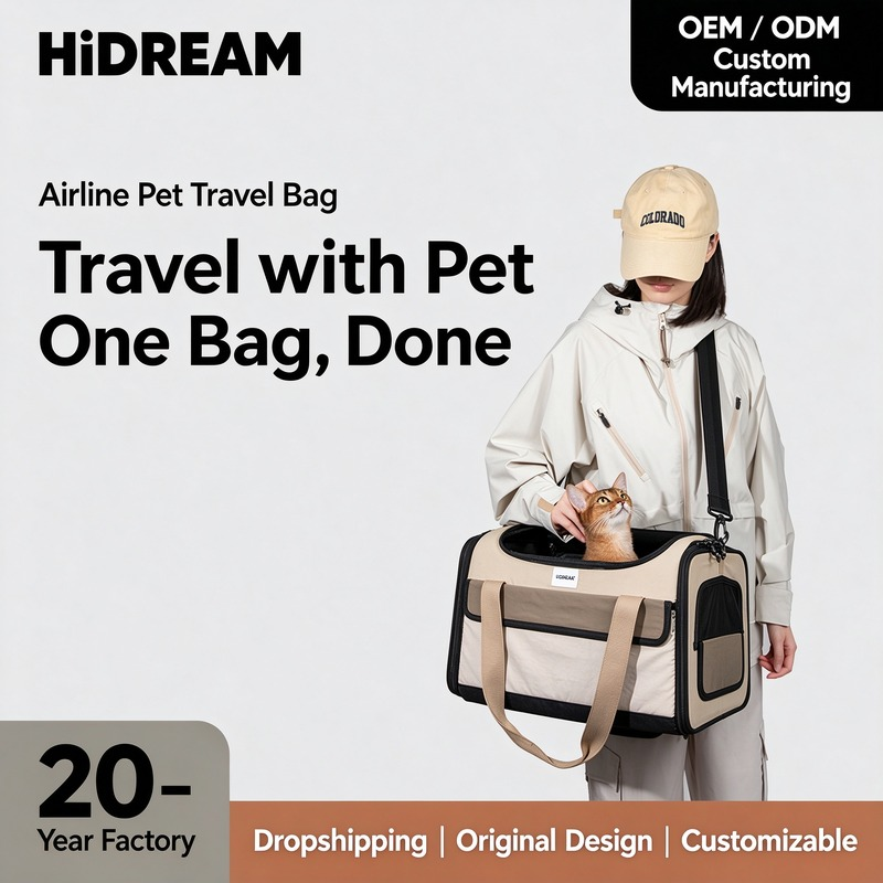 HIDREAM Ergonomic Pet Carrier Backpack