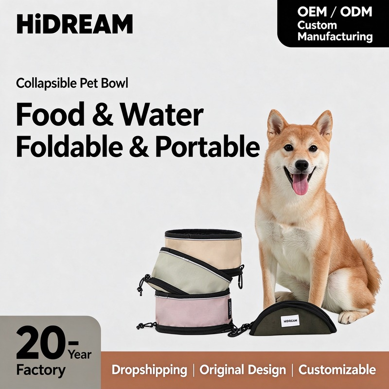 HIDREAM Collapsible Pet Bowl