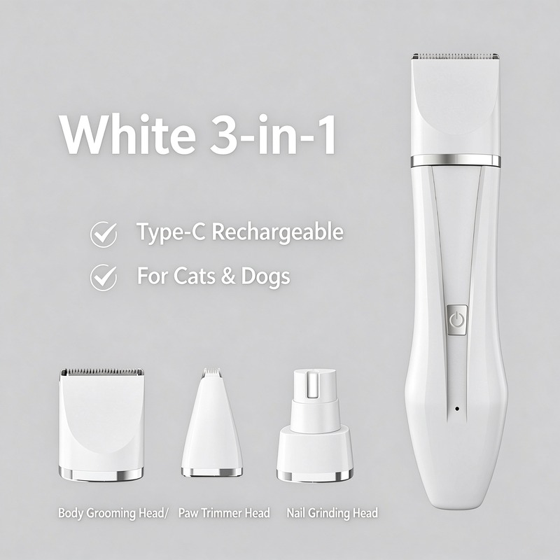 4-in-1 Professional Pet Grooming Trimmer - Image 10