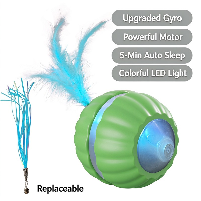 Interactive LED Cat Ball Toy - Image 5
