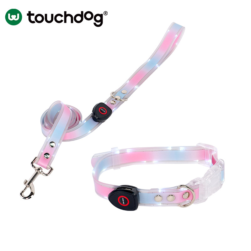 Gradient Glow Night Patrol LED Collar & Leash Set - Image 4